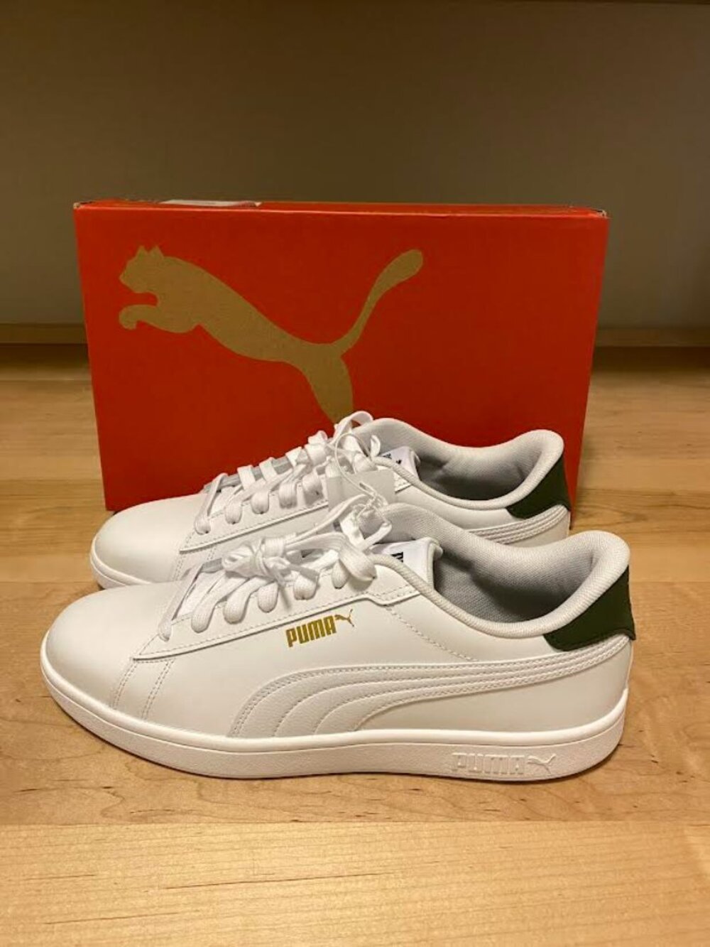 NEW IN BOX Men's Puma Ace Court Shoes - Tennis, Pickleball - White - Size 11